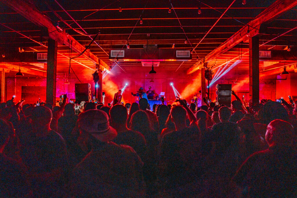 Live music events, fight nights and benefit events make excellent use of the performance hall's large stage.